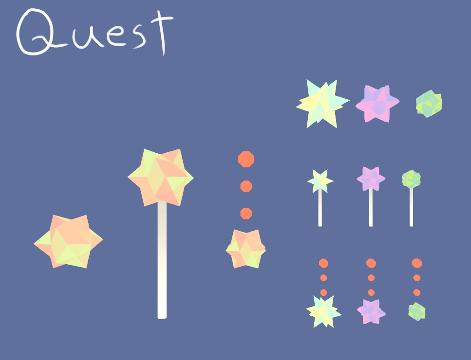 VRChat想定  コンペイトウセット