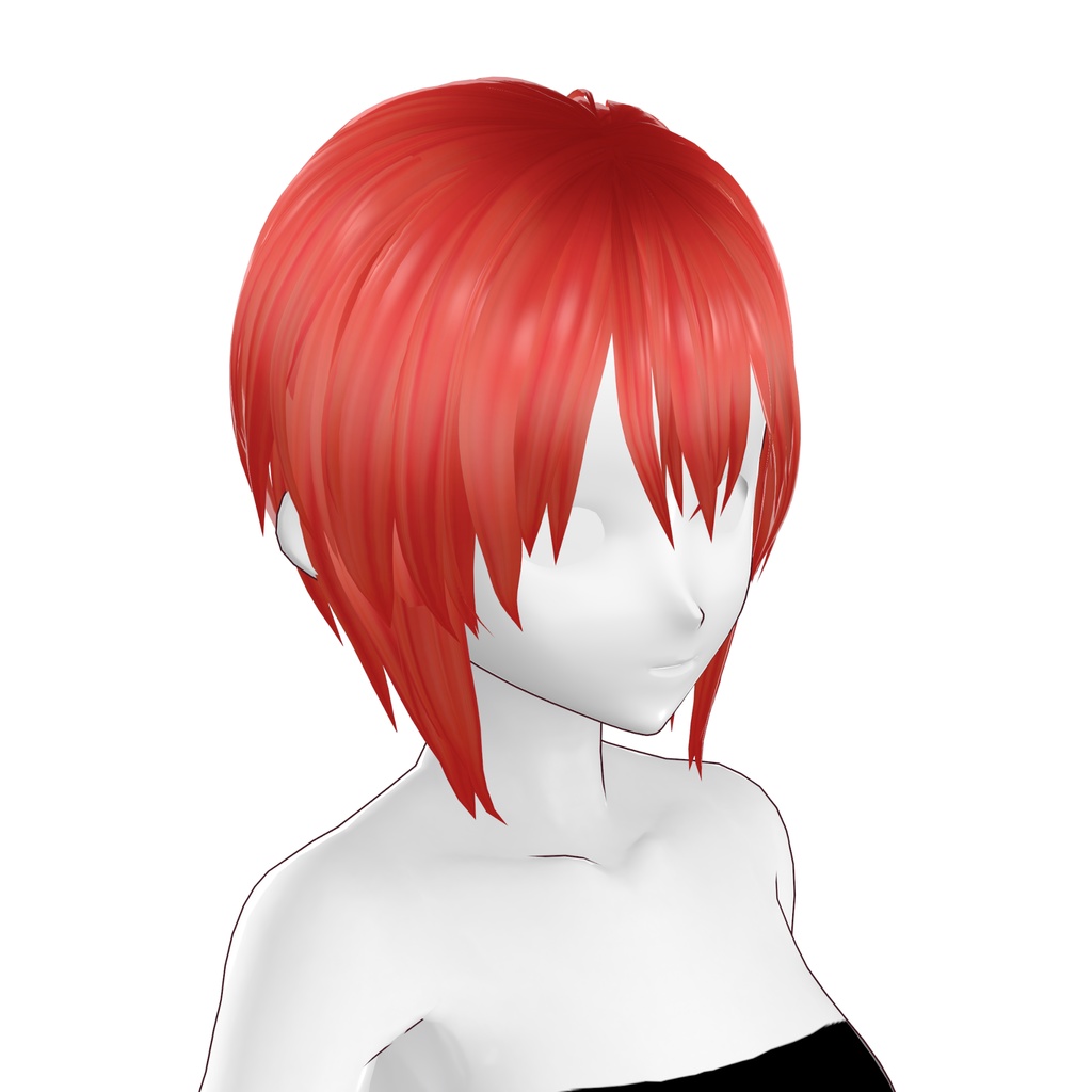 【無料/Free】[VRoid]髪型_星影の少女/Hairstyle_Starry Girl