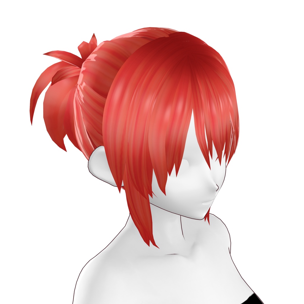 【無料/Free】[VRoid]髪型_契約の少女/Hairstyle_Contract Girl