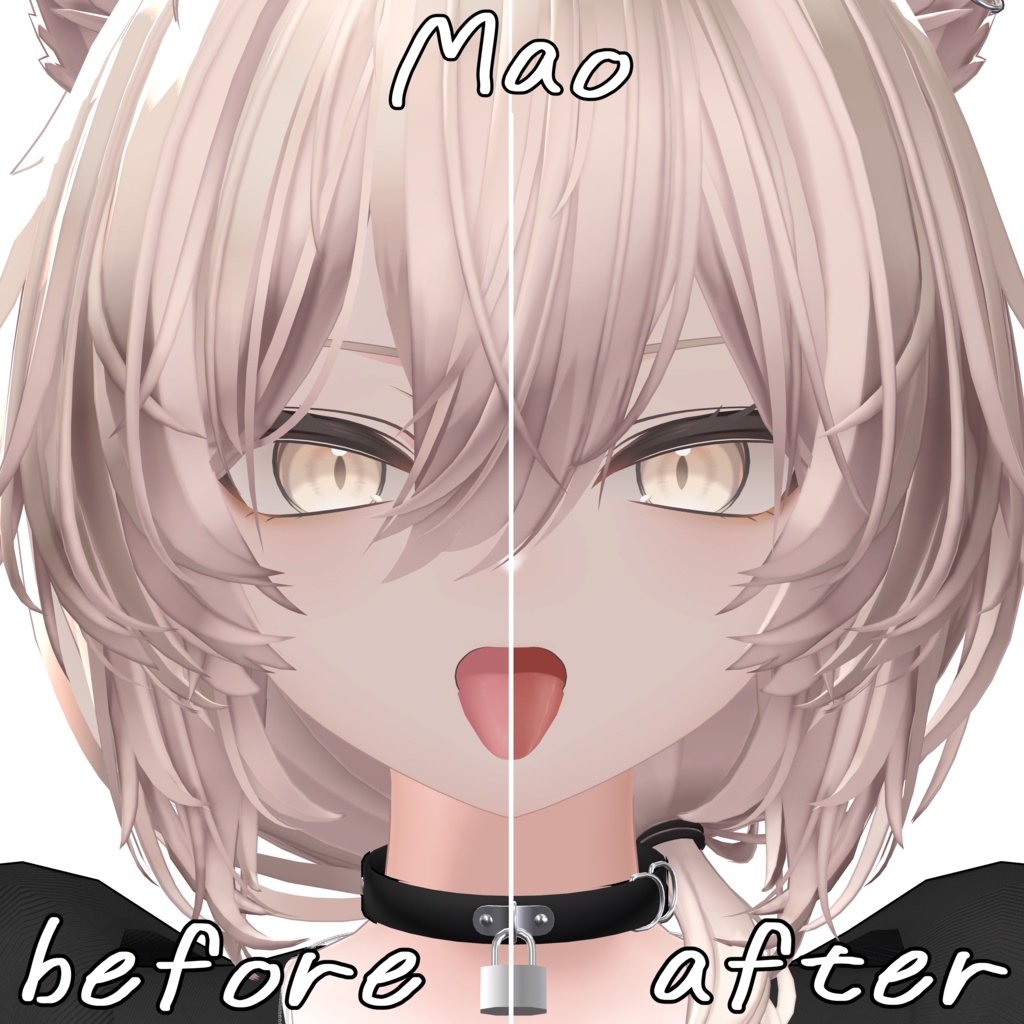 【9アバター対応】舌をいい感じにするやつ