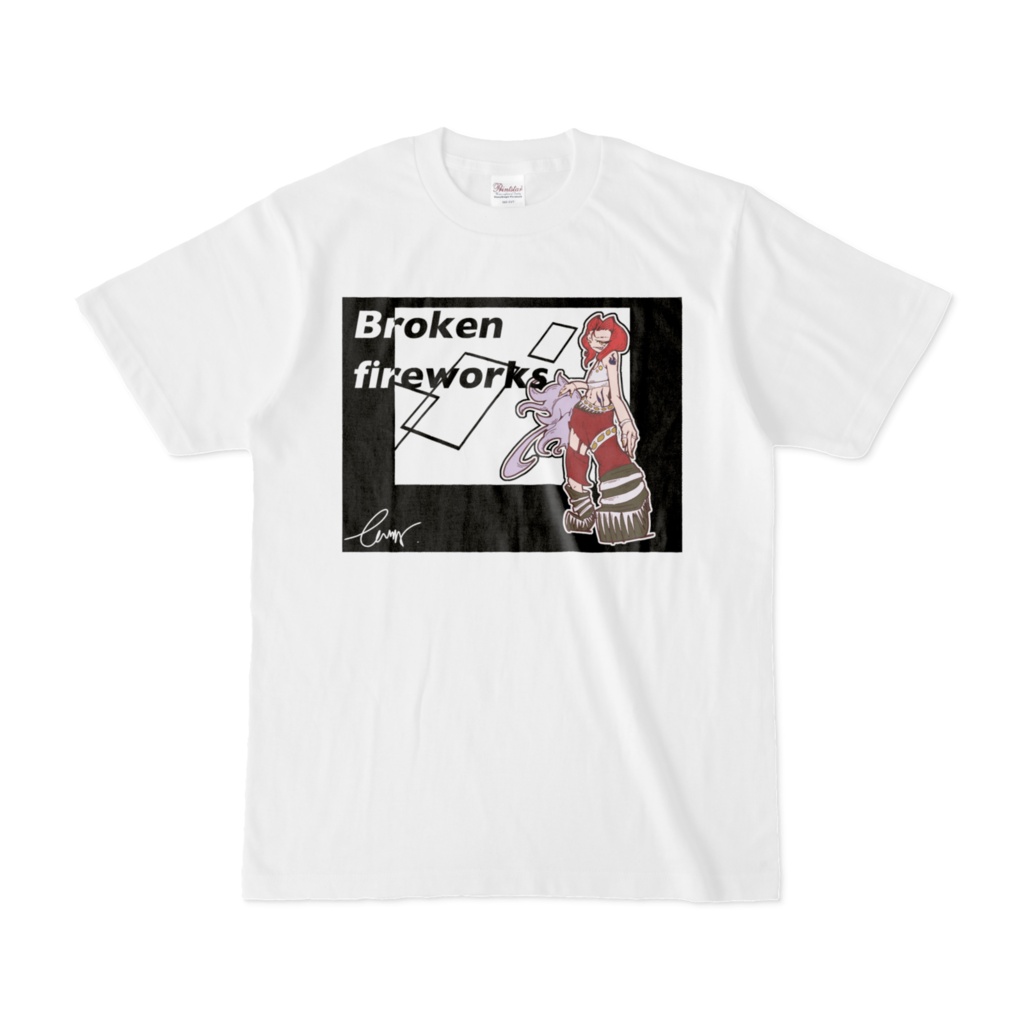【T-shirt】Broken fireworks