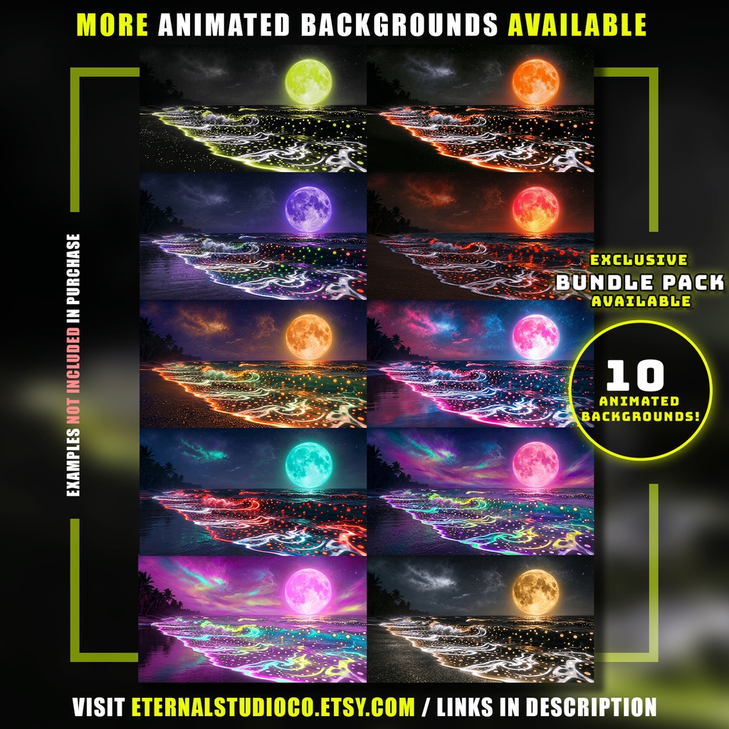 【アニメ背景】レトロな南国のピンクサンセット - 80年代風の海とヤシの木 | Animated Background - Retro Tropical Pink Sunset | Ocean Palm Trees | Relaxing 80's Vibe Live Wallpaper | Vtuber Youtube Twitch Overlay Loop