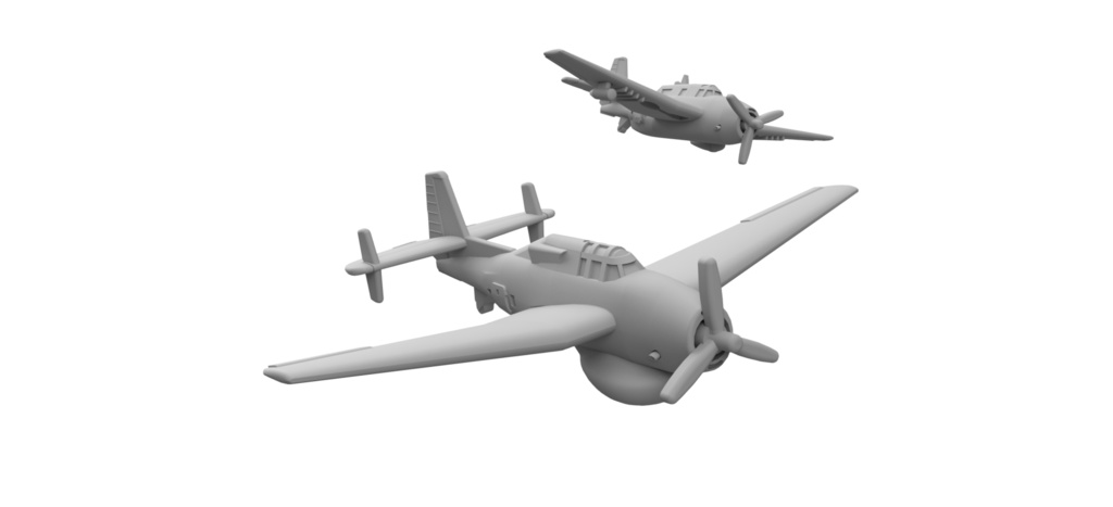 1/700 TBM-3W＆3S2 ハンターキラーセット