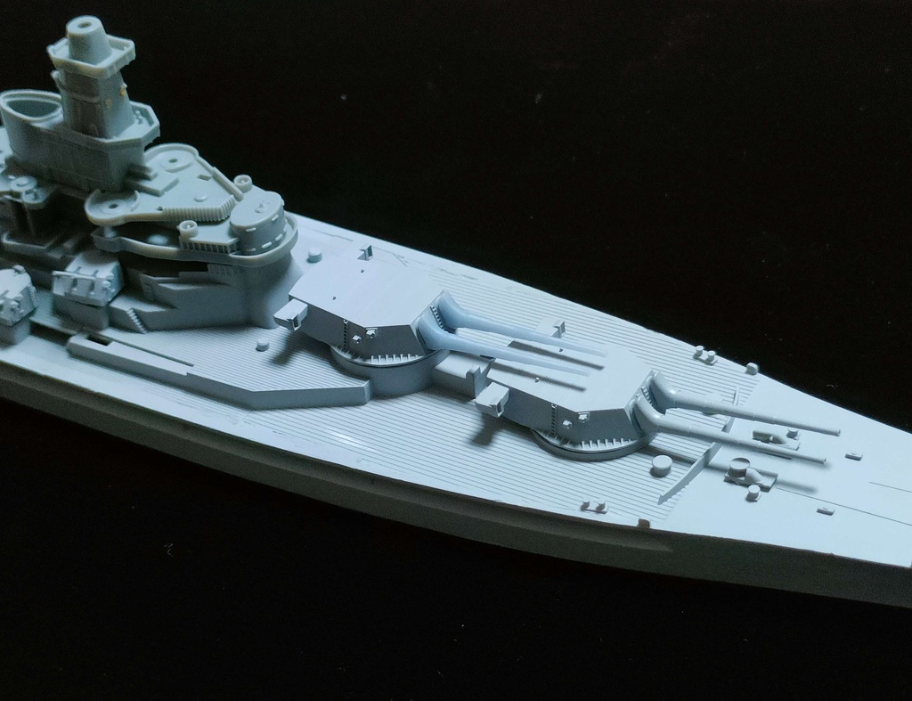 1/700 Mk1 18インチ連装砲塔 Type-Ⅰ 4基セット