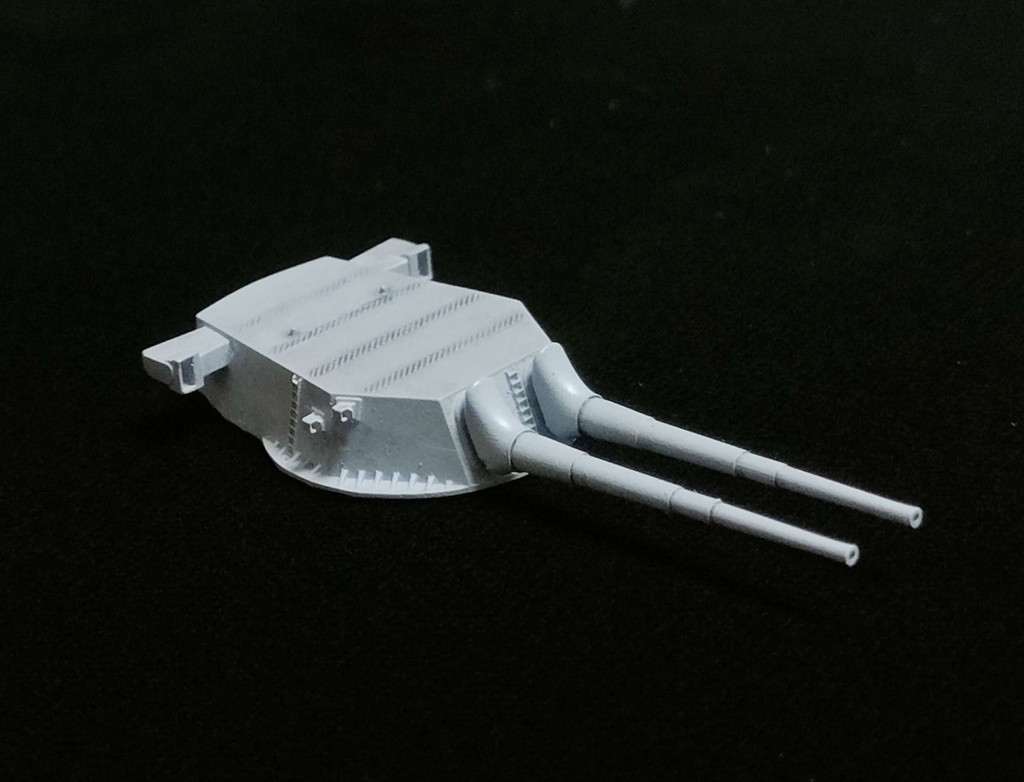 1/700 Mk1 18インチ連装砲塔 Type-Ⅰ 4基セット
