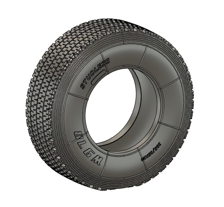 1/35 16式機動戦闘車用スタッドレスタイヤセット