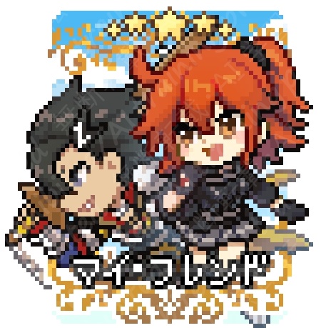 がいねんれーそー風ドットアンブレラマーカー【マンぐだ♀】