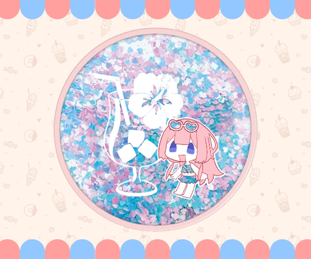 【非公式】周央サンゴ グリッターコースター