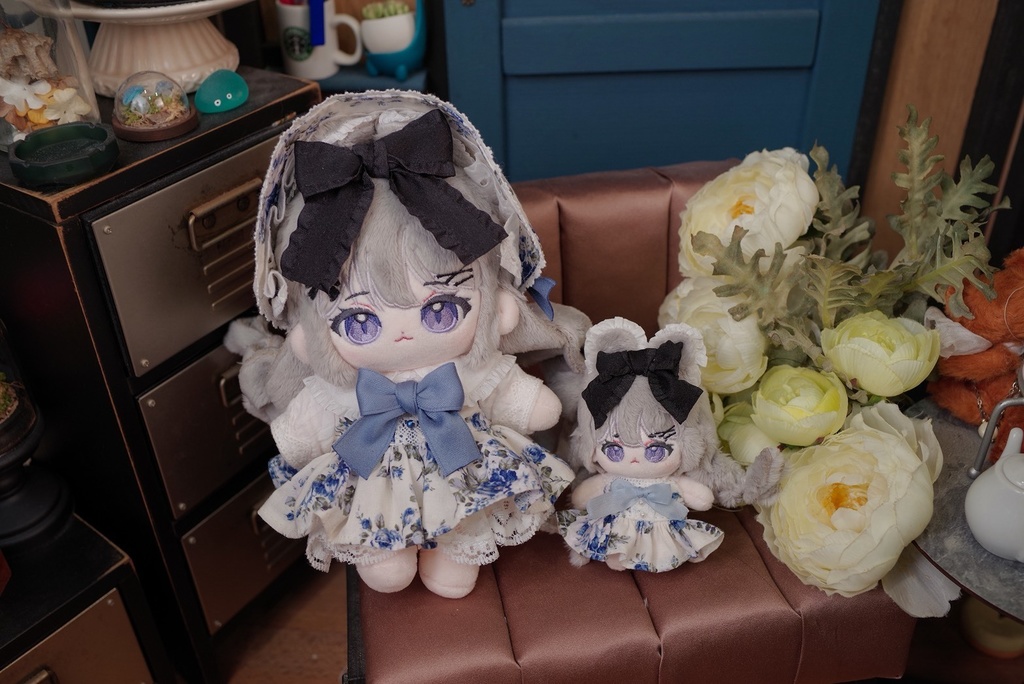 【嵐屋】 幽幽兔✧üü2&ᵘᵘ² 受注 5/15 cm ぬい