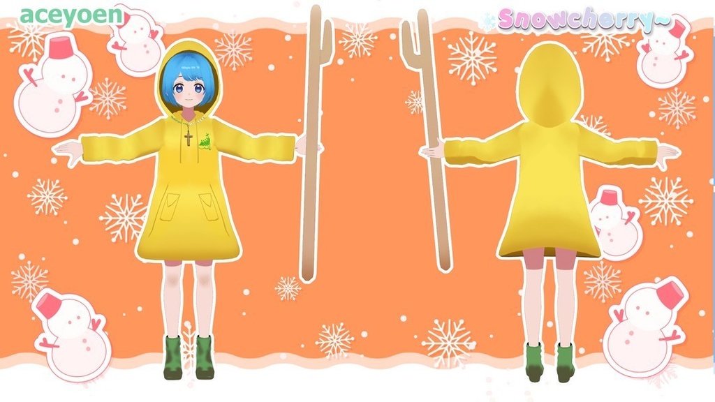 Luce Mascot 3Dモデル - Luce Mascot 3D Model Fan Art