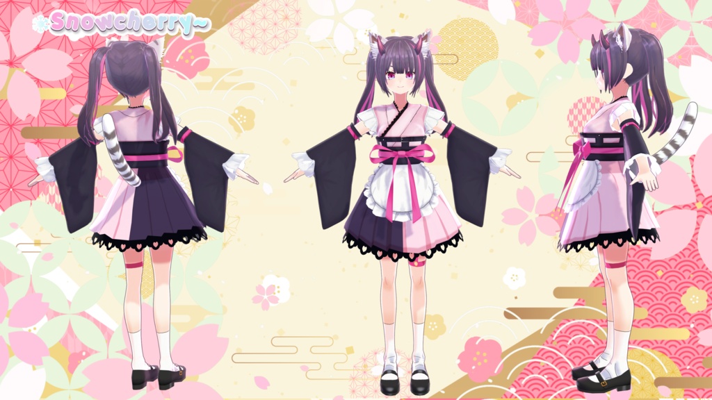 超かぐや姫 駒沢 乃依 3Dモデル Cosmic Princess Kaguya - Noi Komazawa 3D Model MMD, VRM, Blender