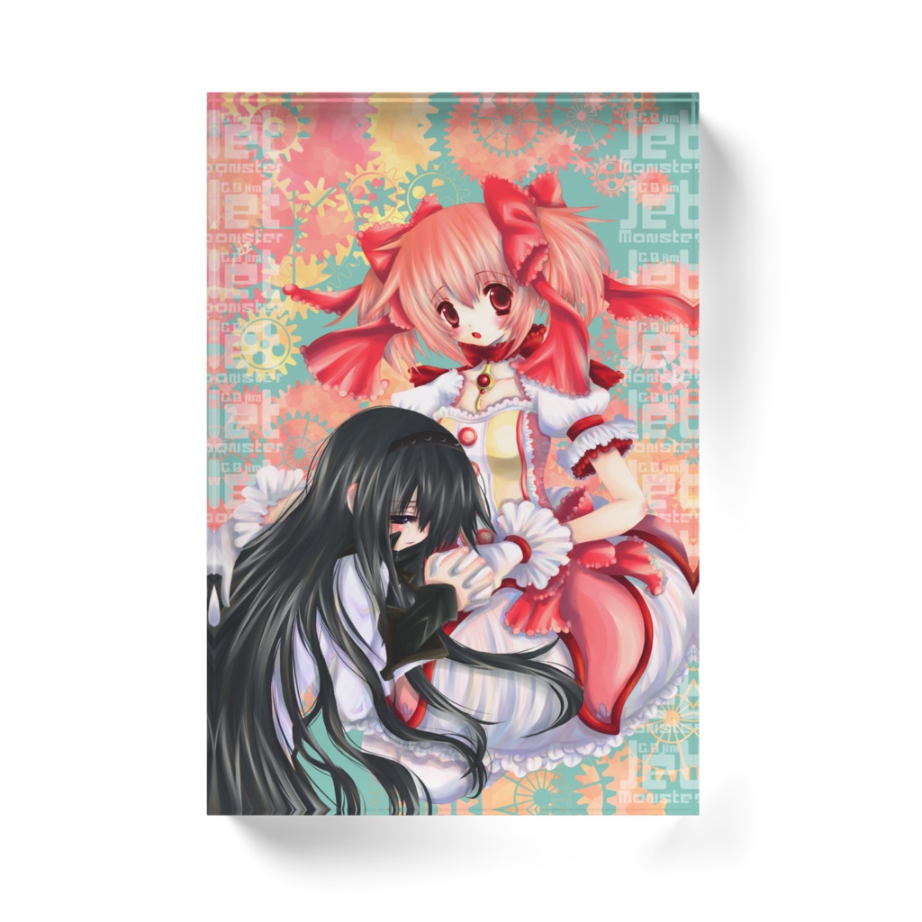 ★魔法少女まどかマギカ★まどか&ほむら★アクリルブロック★