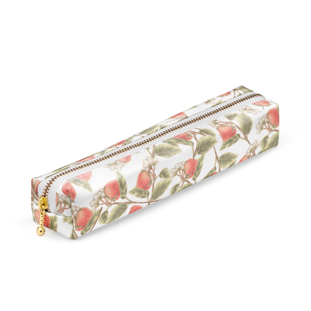 ★イチゴちゃん★ホワイト★ペンケース★