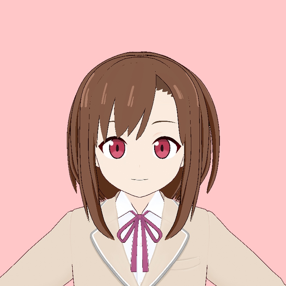 【VRoid】ふんわりボブヘアプリセット【アニメ調】