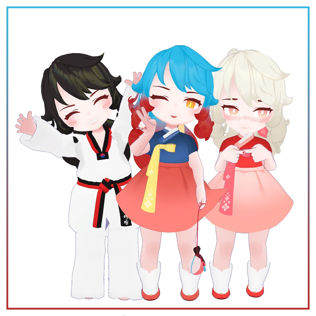 【3Dモデル】 Haeran (獬瀾)