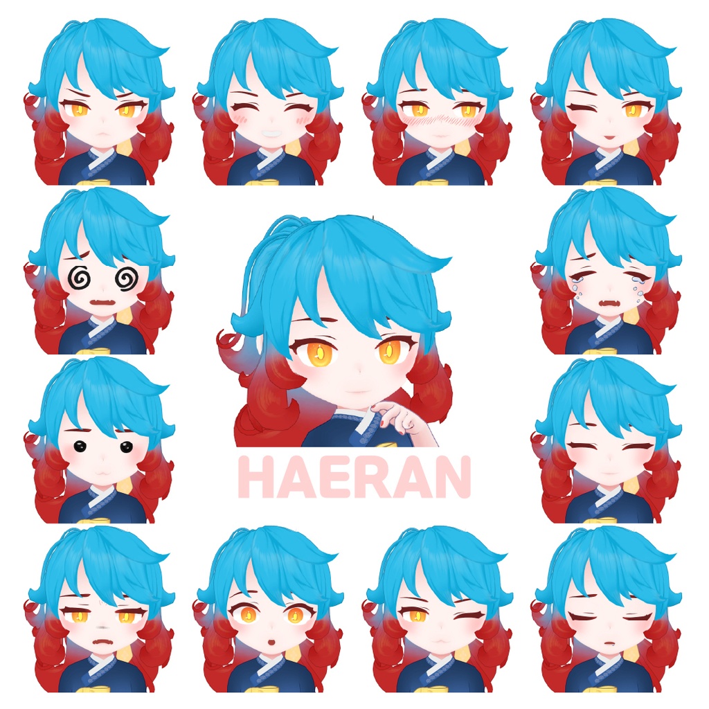 【3Dモデル】 Haeran (獬瀾)