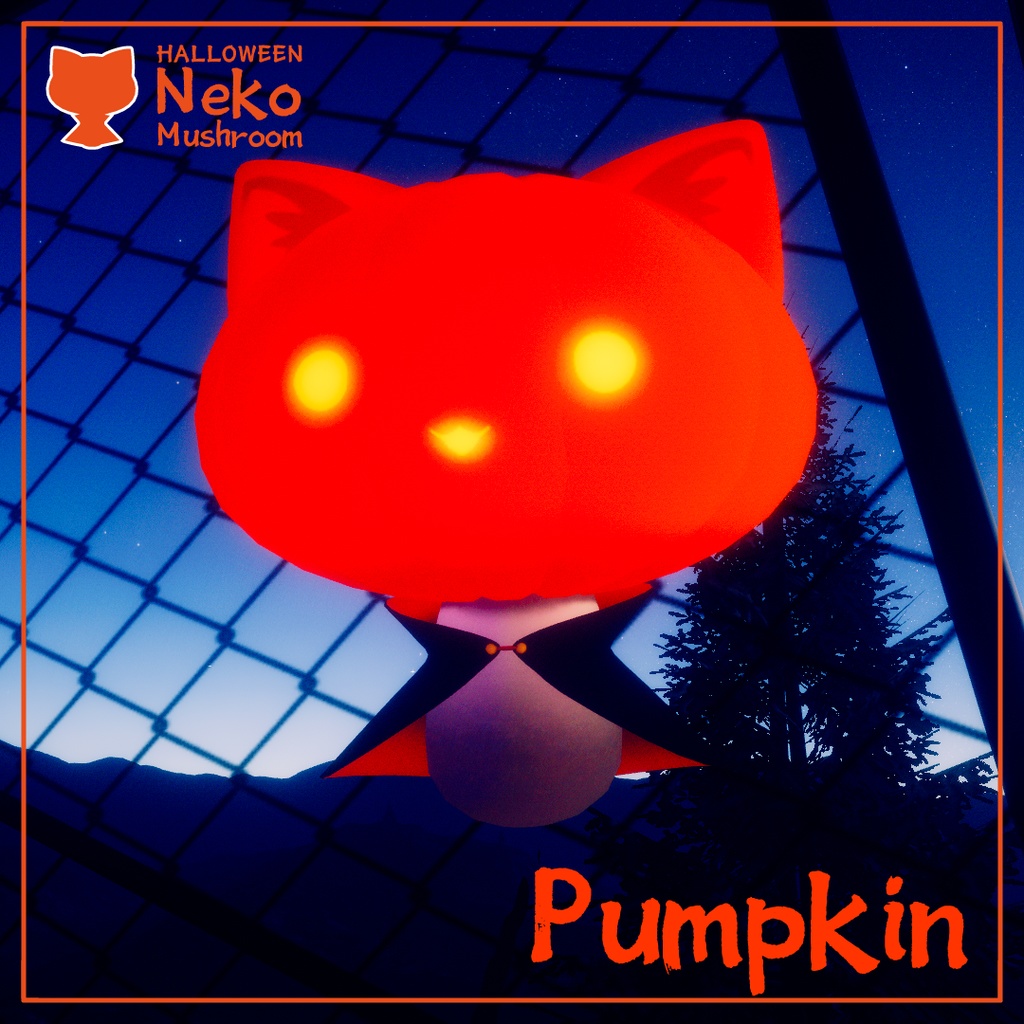 Halloween Neko Mushroom