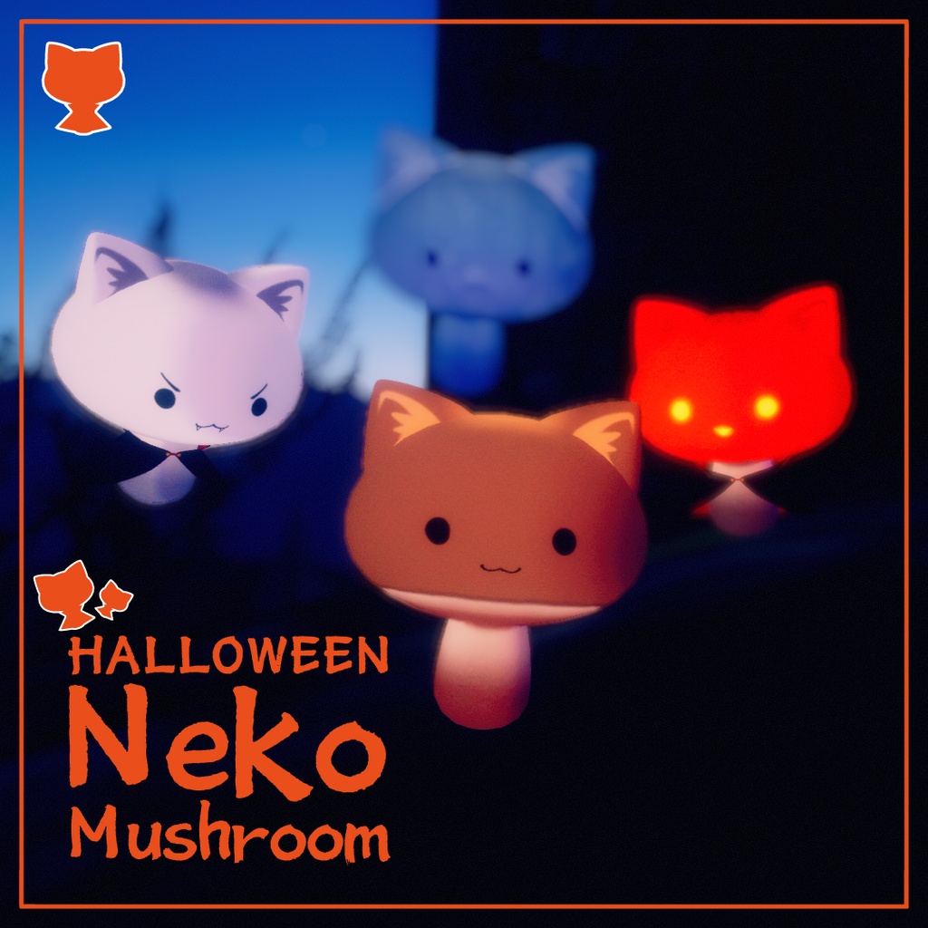 Halloween Neko Mushroom