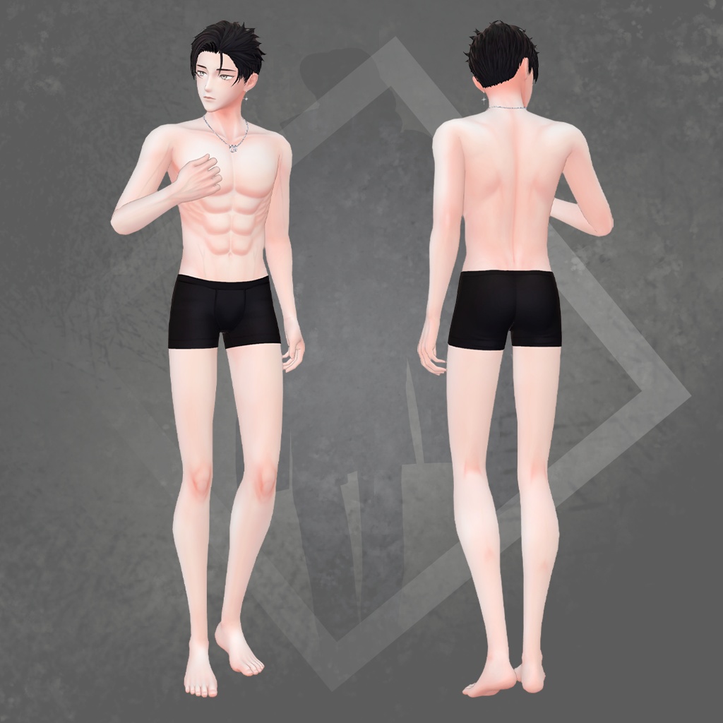 「デミアン」Demian 【オリジナル3Dモデル】