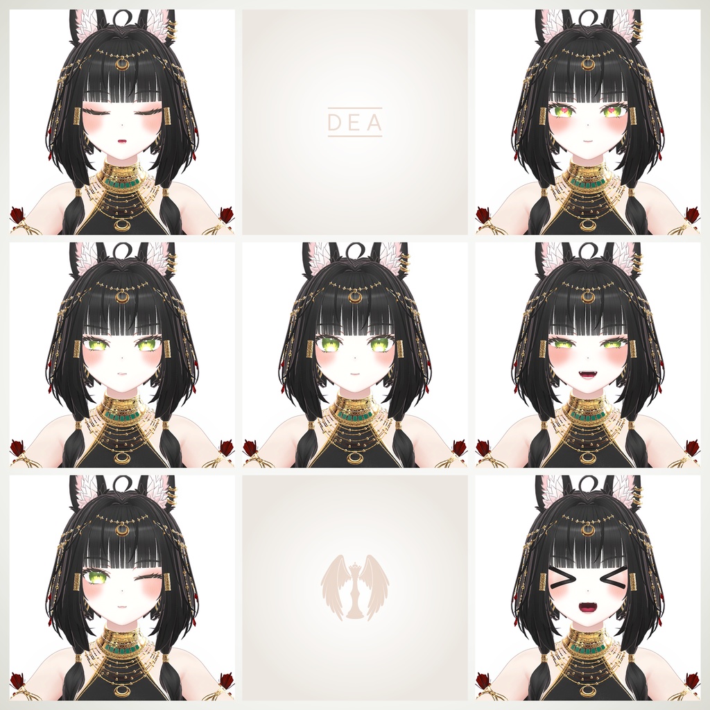 「キシャ」 Kisha 【オリジナル3Dモデル】