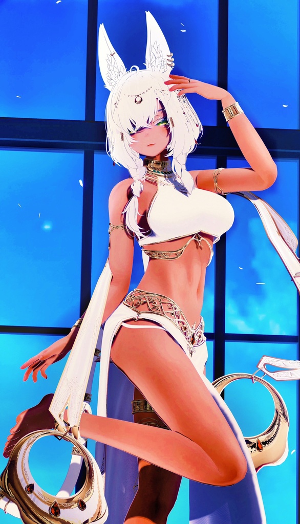 「キシャ」 Kisha 【オリジナル3Dモデル】