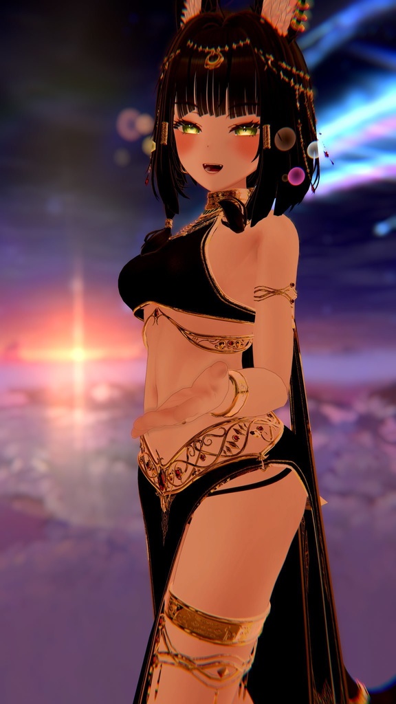 「キシャ」 Kisha 【オリジナル3Dモデル】