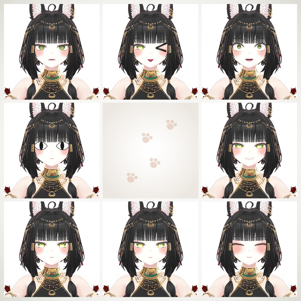 「キシャ」 Kisha 【オリジナル3Dモデル】