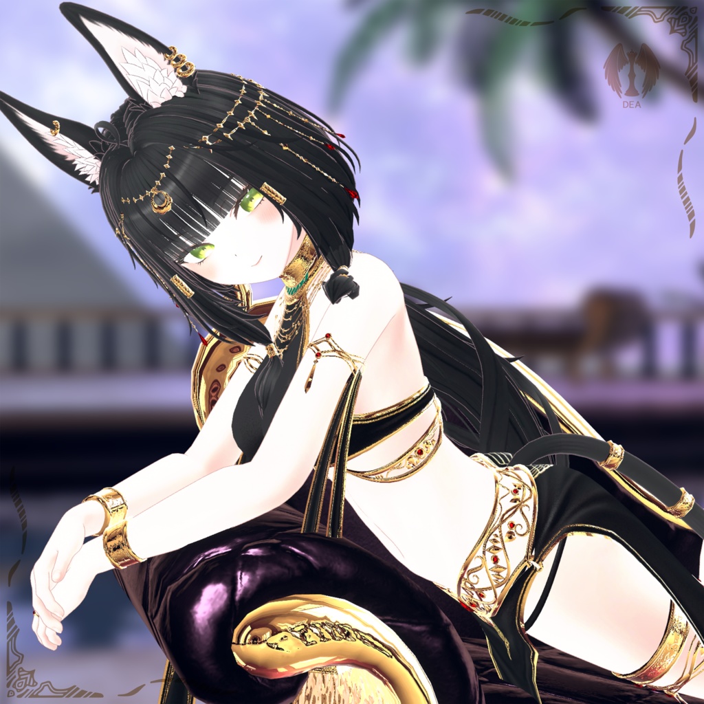 「キシャ」 Kisha 【オリジナル3Dモデル】