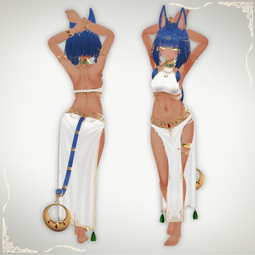 「キシャ」 Kisha 【オリジナル3Dモデル】