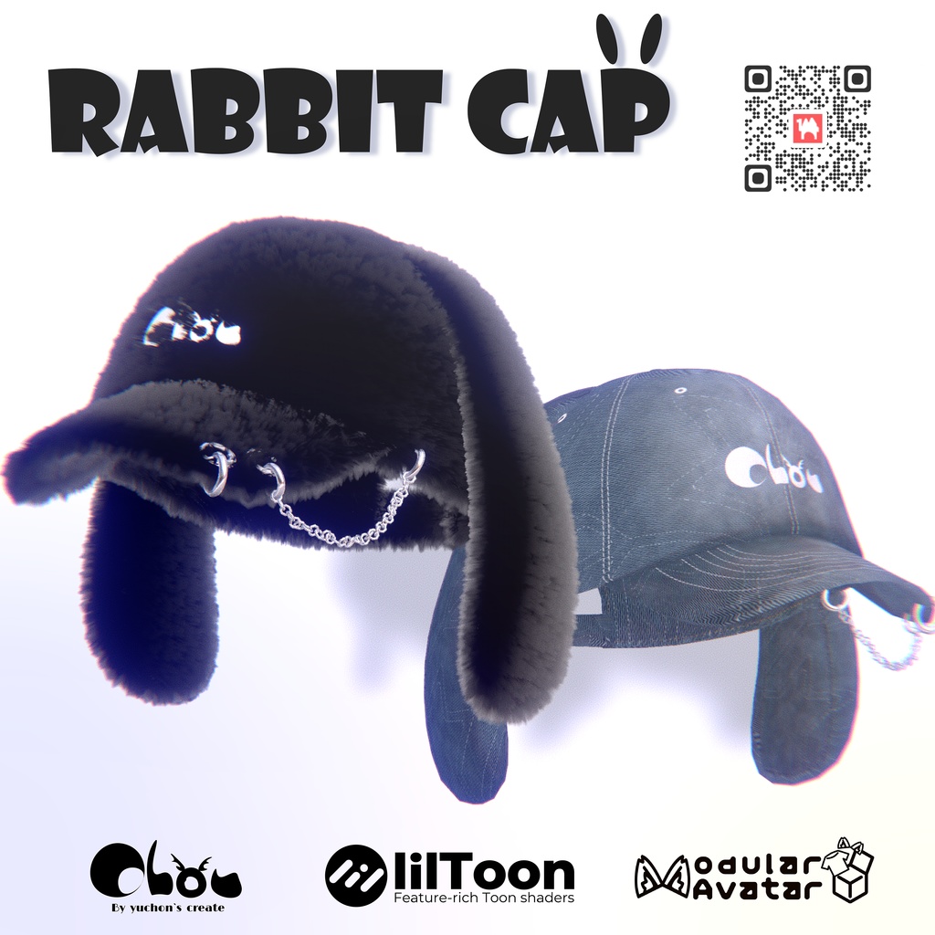 【MA対応】Rabbit cap