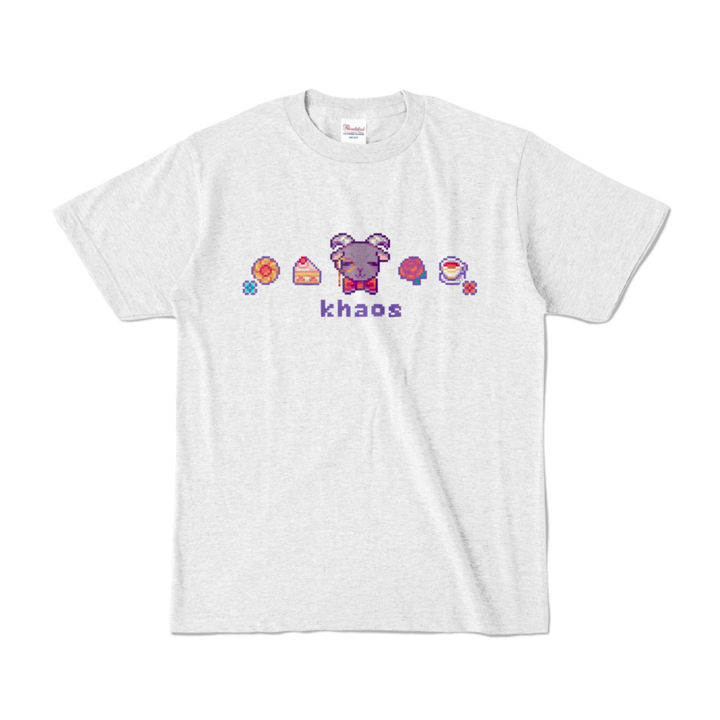 ドット絵!! ケイくん執事Tシャツ✧(アッシュ)