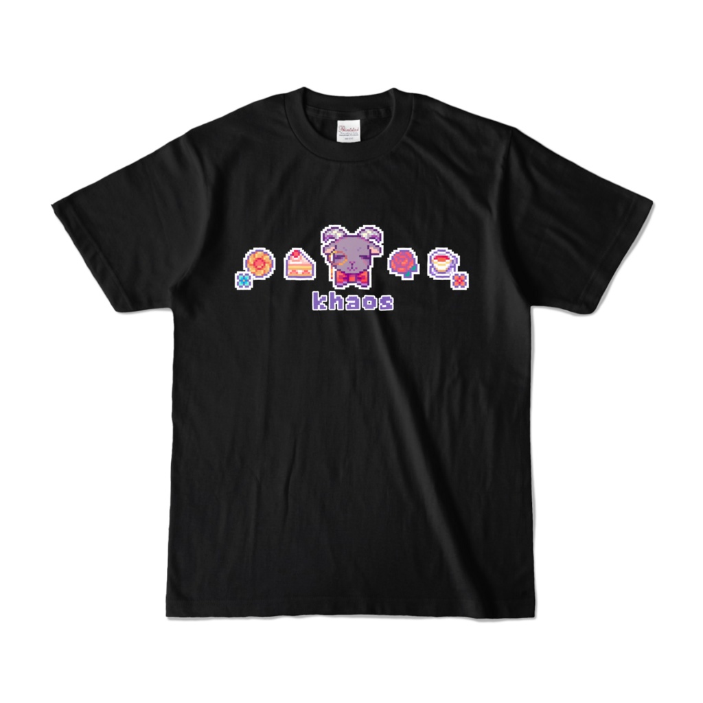 ドット絵!! ケイくん執事Tシャツ✧(ブラック)