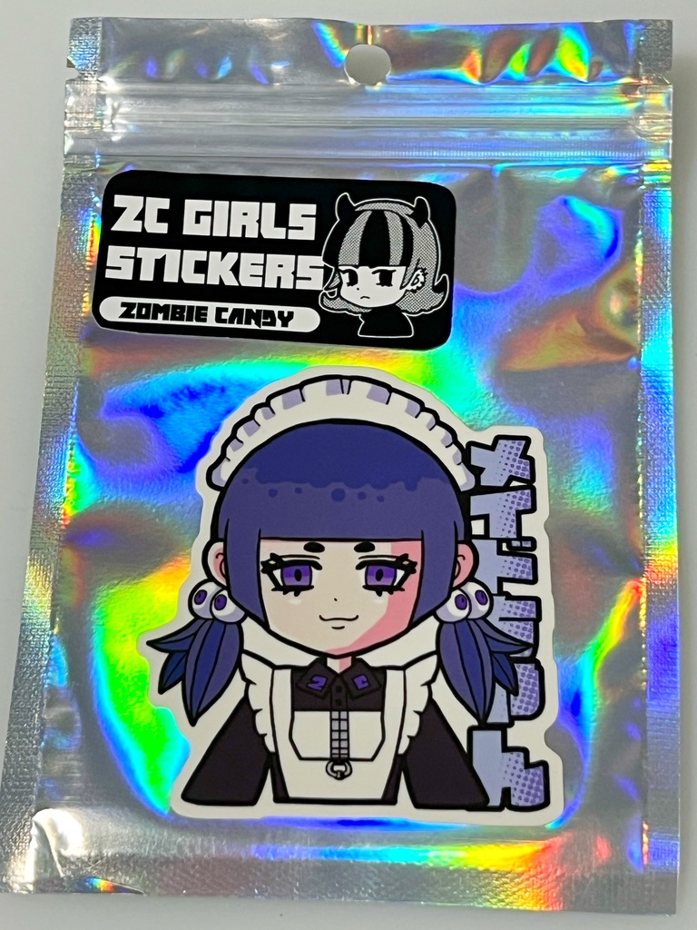 ZCG-005 メイドちゃん ステッカー
