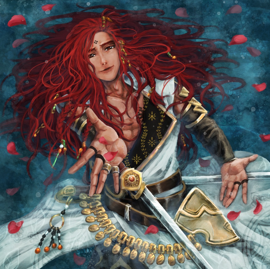 水面アクリルブロック - 深遠