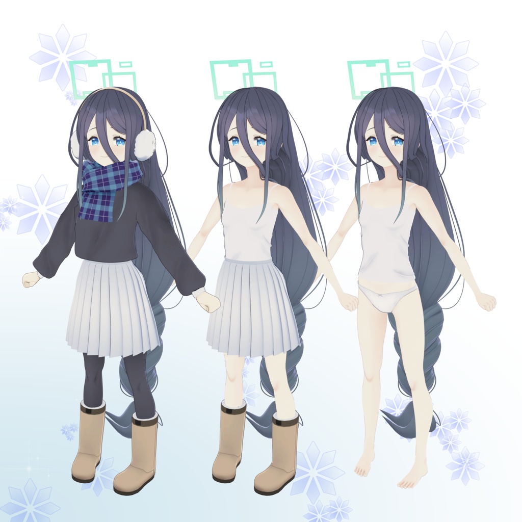 【3Dモデル】天童アリス(防寒着)