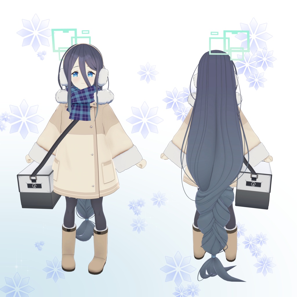 【3Dモデル】天童アリス(防寒着)