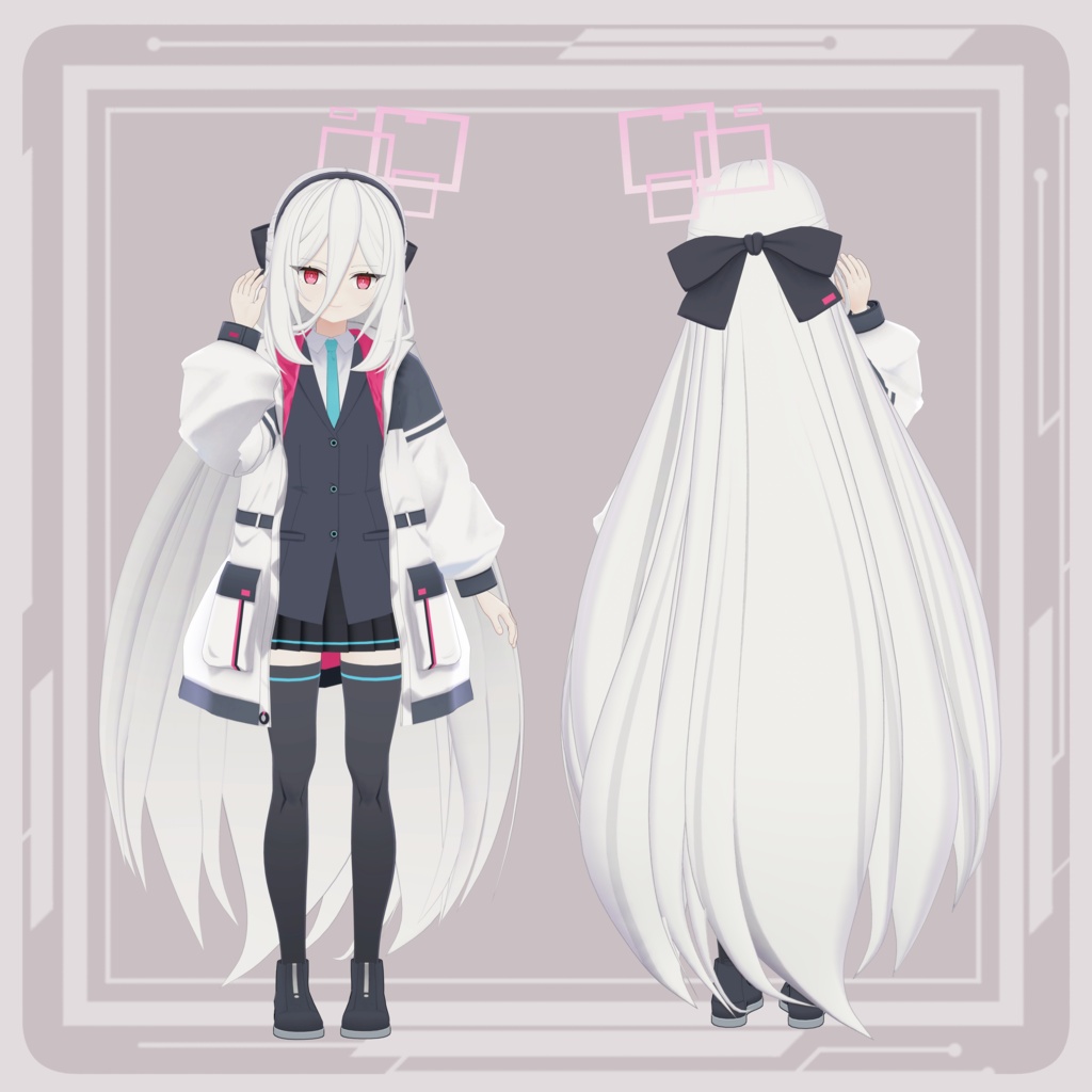 【VRC向け3Dモデル】天童ケイ
