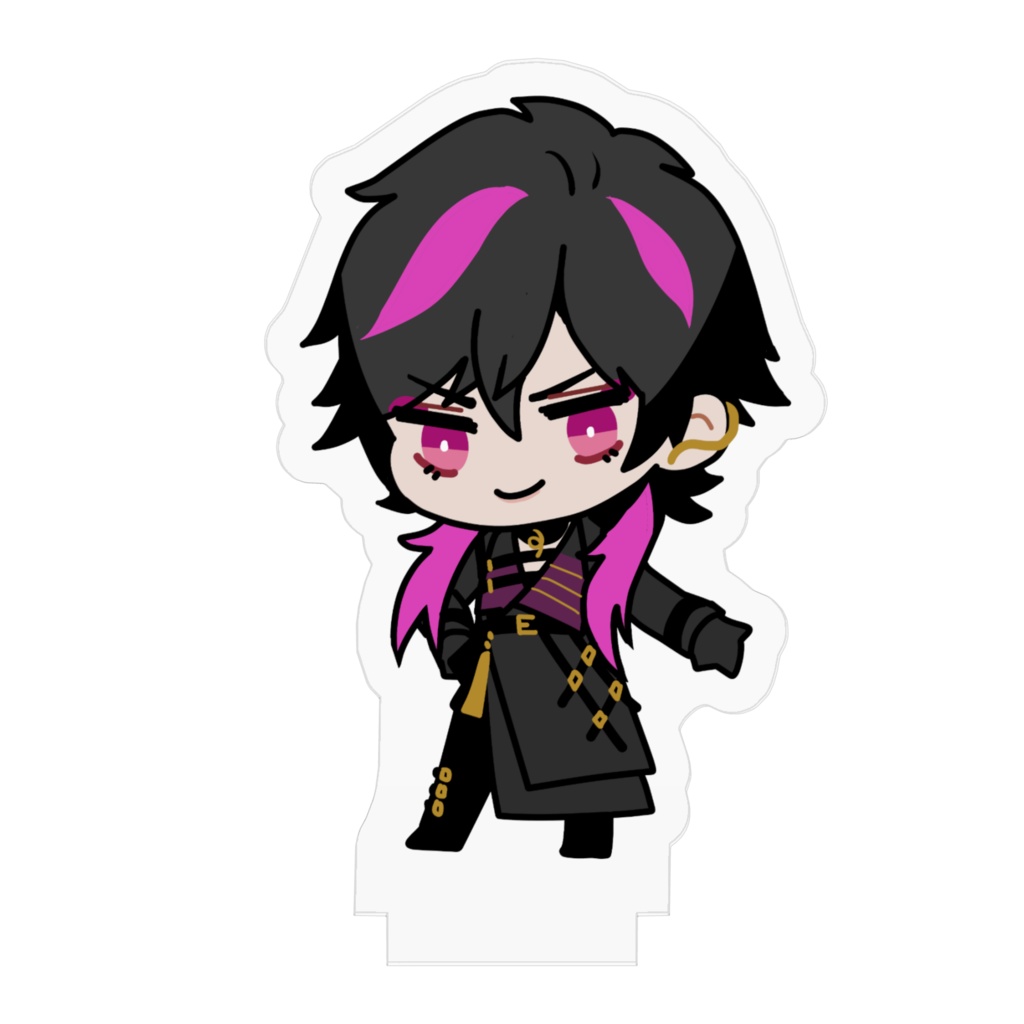 𝑆𝐻𝐼𝑁𝐸。アクリルフィギュア vol.9ミニキャラコート黒髪