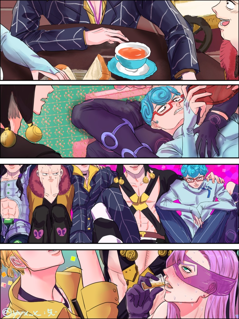 【ポスカセット】Summer Vacation【暗チオールキャライラスト本】