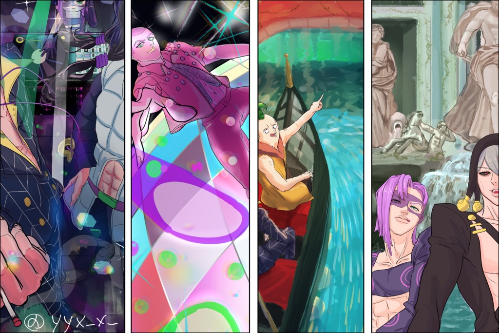 【ポスカセット】Summer Vacation【暗チオールキャライラスト本】