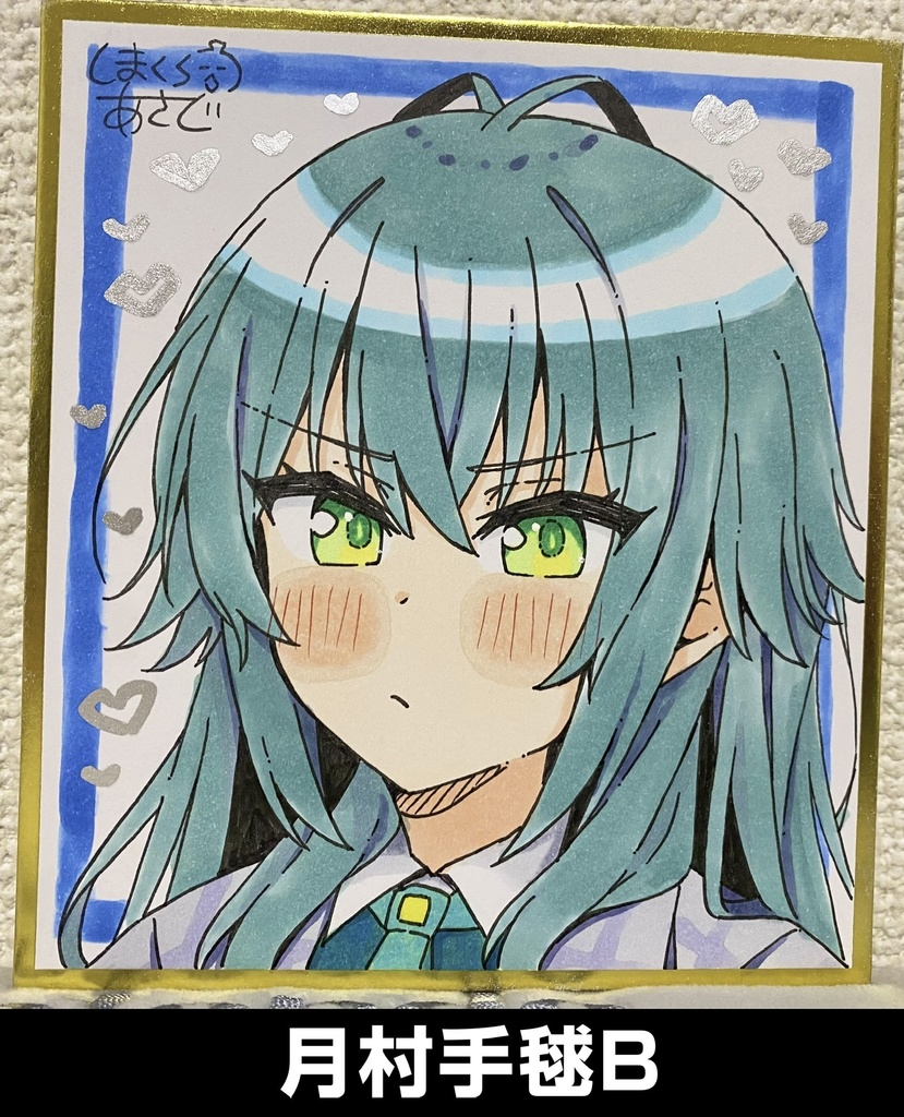 【学園アイドルマスター】手描きアナログ色紙