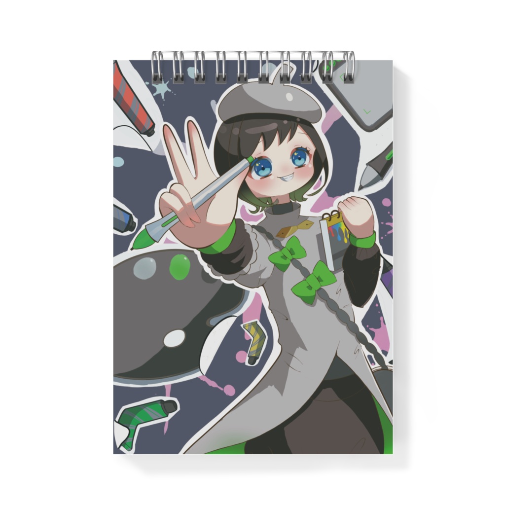Let's piay,artists! リングメモ帳