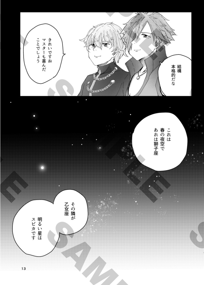 きみを呼ぶ星(ガウェイン×ロビンフッド)