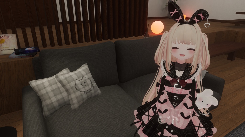 【ホームワールド】ロフトのあるおへや【VRChat】