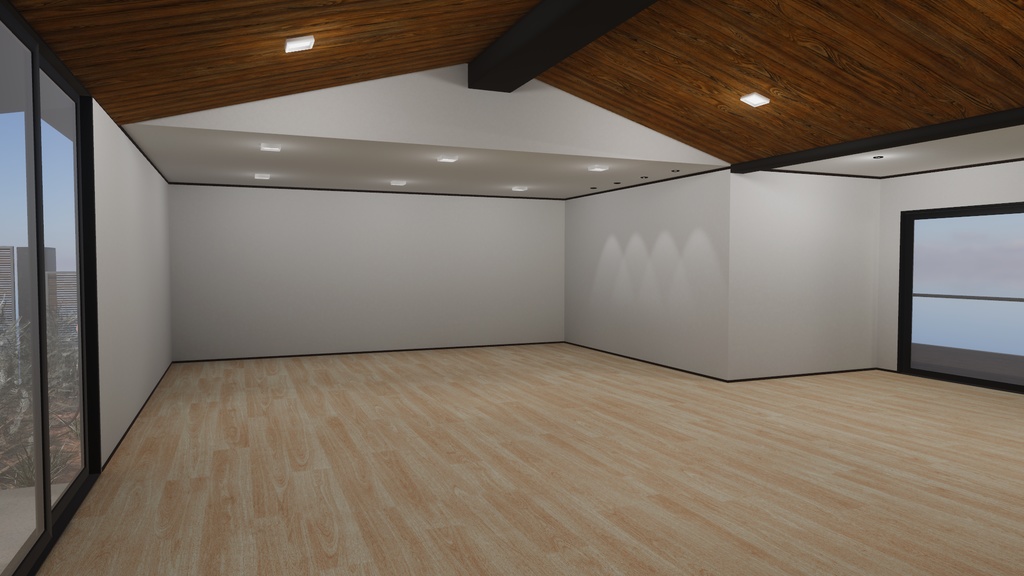 【ホームワールド】LuxeSuite 家具無し【VRChat】