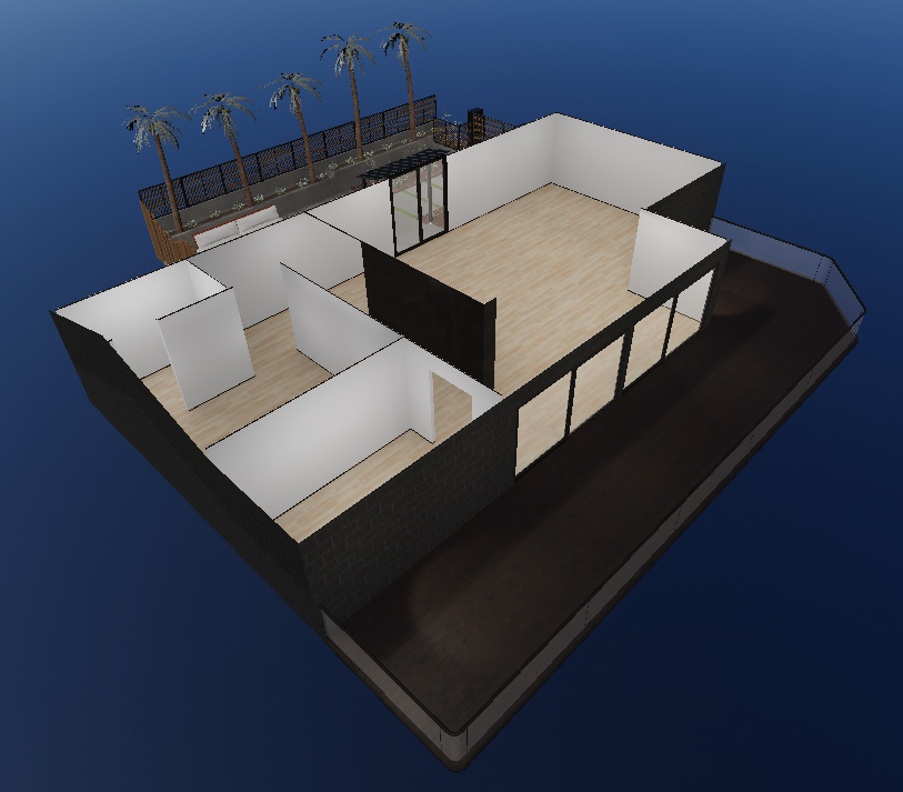 【ホームワールド】LuxeSuite 家具無し【VRChat】