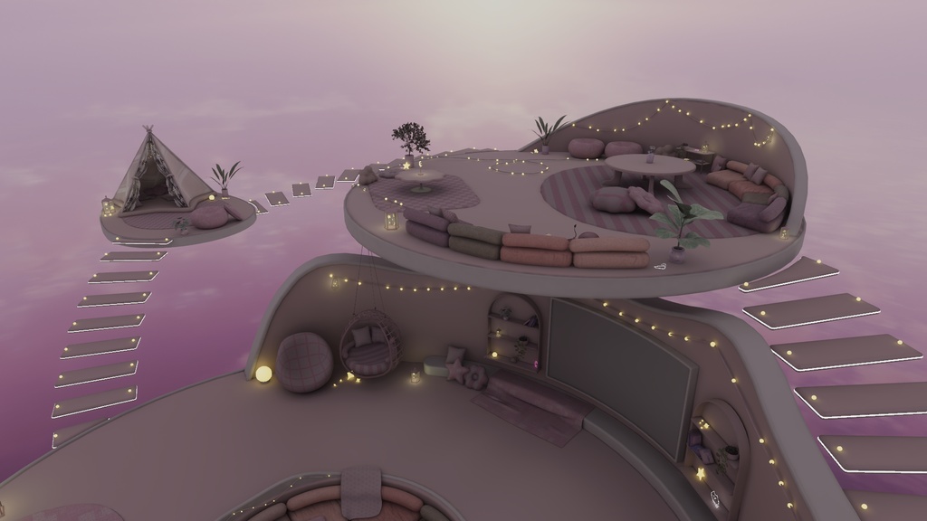 【販売記念セール中‼】Dreamin' Lounge【VRChat】