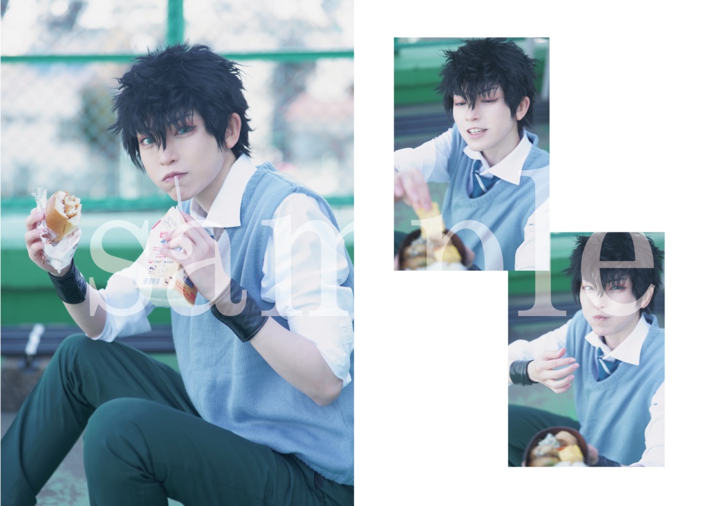 【テニスの王子様 切原赤也 コスプレ写真集】The data of you