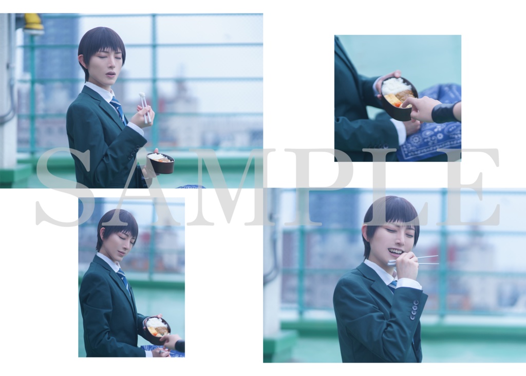 【テニスの王子様 柳蓮二 コスプレ写真集】The master of mine