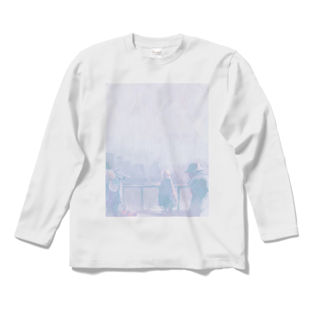 <OSHARE> longT-shirt - 白になるまで